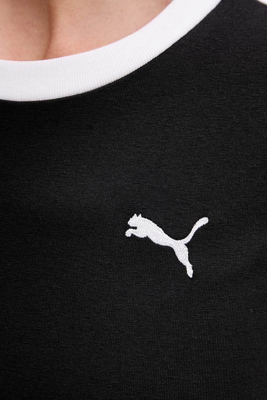 Сукня Puma колір чорний midi пряма 632140