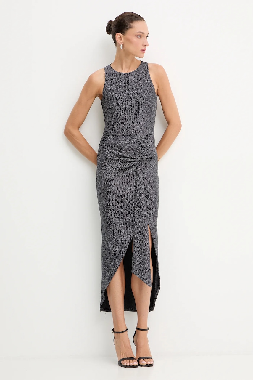 Сукня Patrizia Pepe колір срібний midi пряма 2A2990 J340