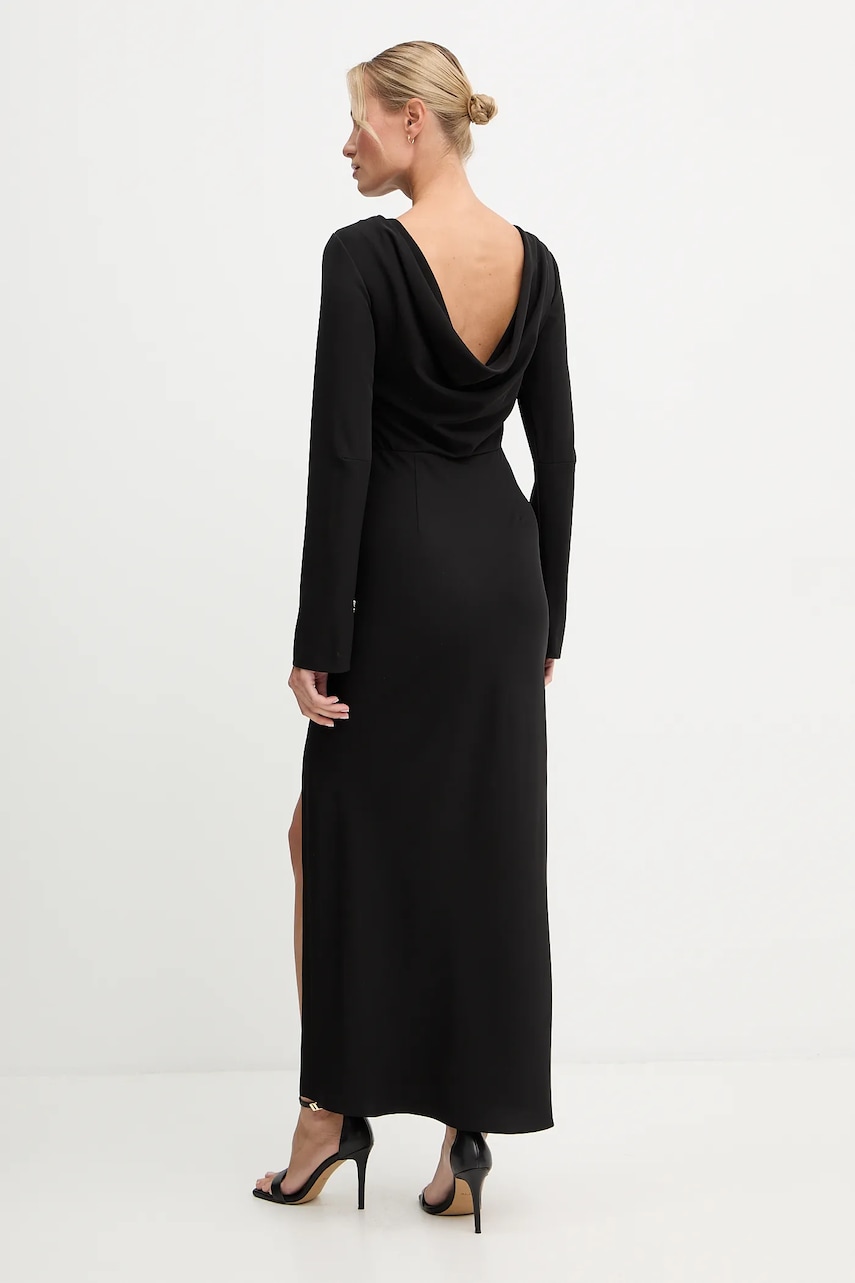 Сукня Patrizia Pepe колір чорний maxi пряма 2A2999 A454