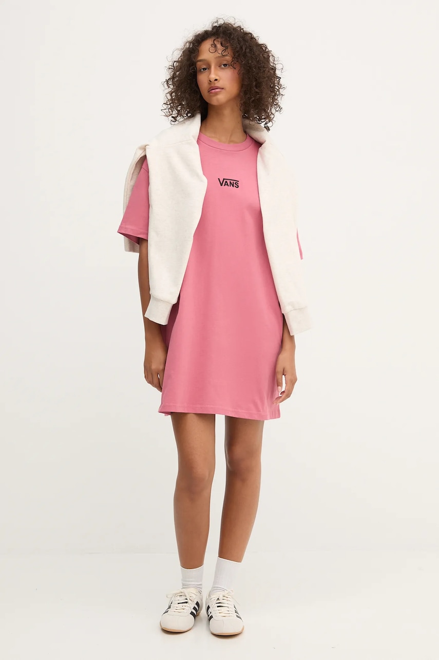 Bavlněné šaty Vans