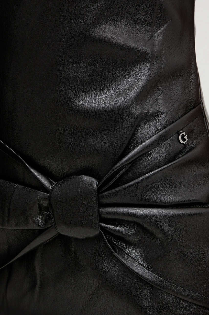 Сукня Guess ALIENOR колір чорний mini пряма W5BK55 WGIK0