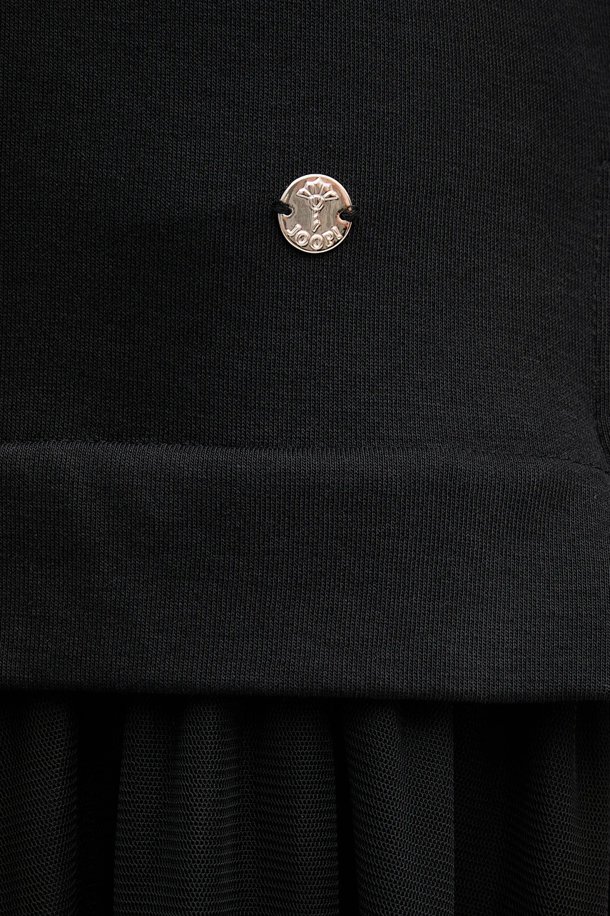 Сукня Joop! колір чорний midi розкльошена 30047770