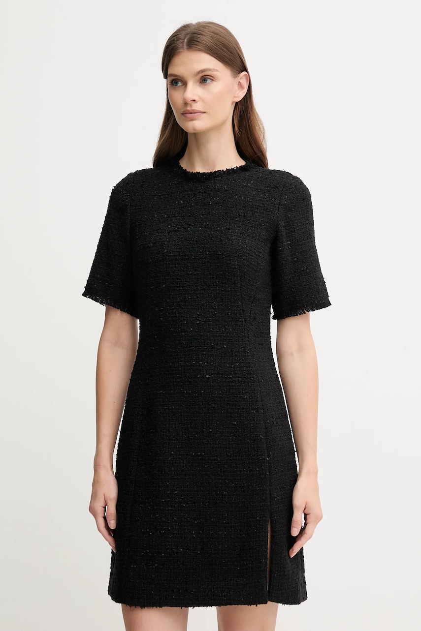 Joop! rochie culoarea negru, mini, drept, 30048585 Joop! rochie culoarea negru, mini, drept, 30048585