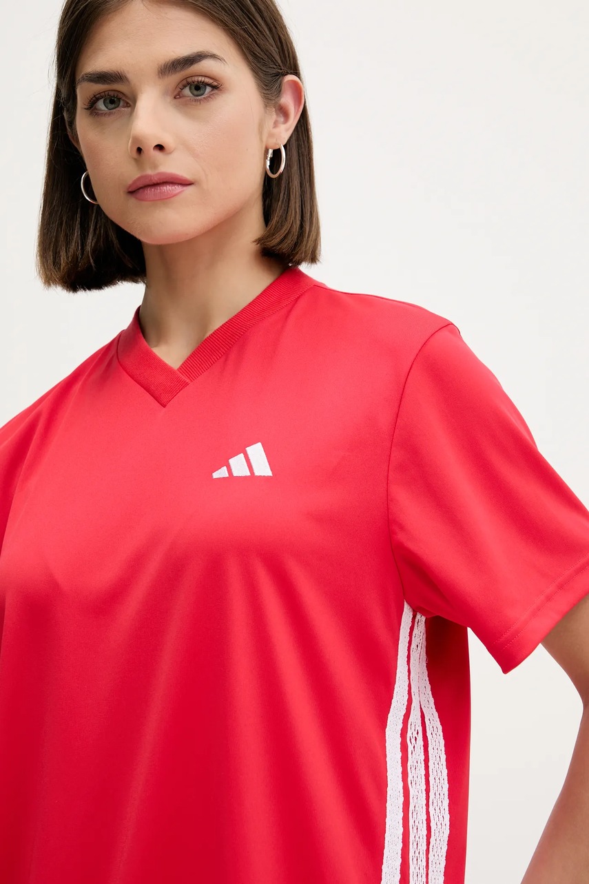 Сукня adidas колір червоний mini пряма JZ8131