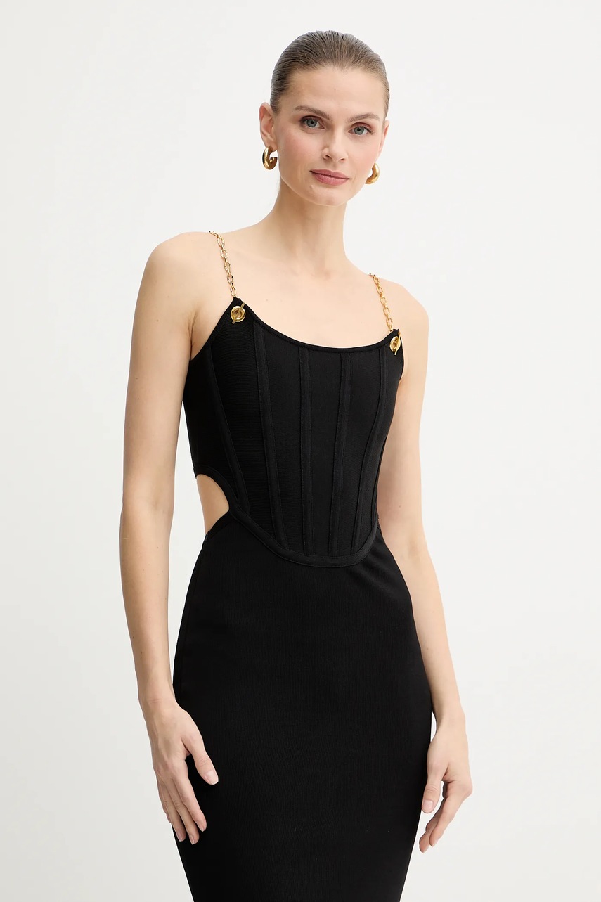 Сукня Marciano Guess AISHA колір чорний maxi облягаюча 5BGK10 5036Z