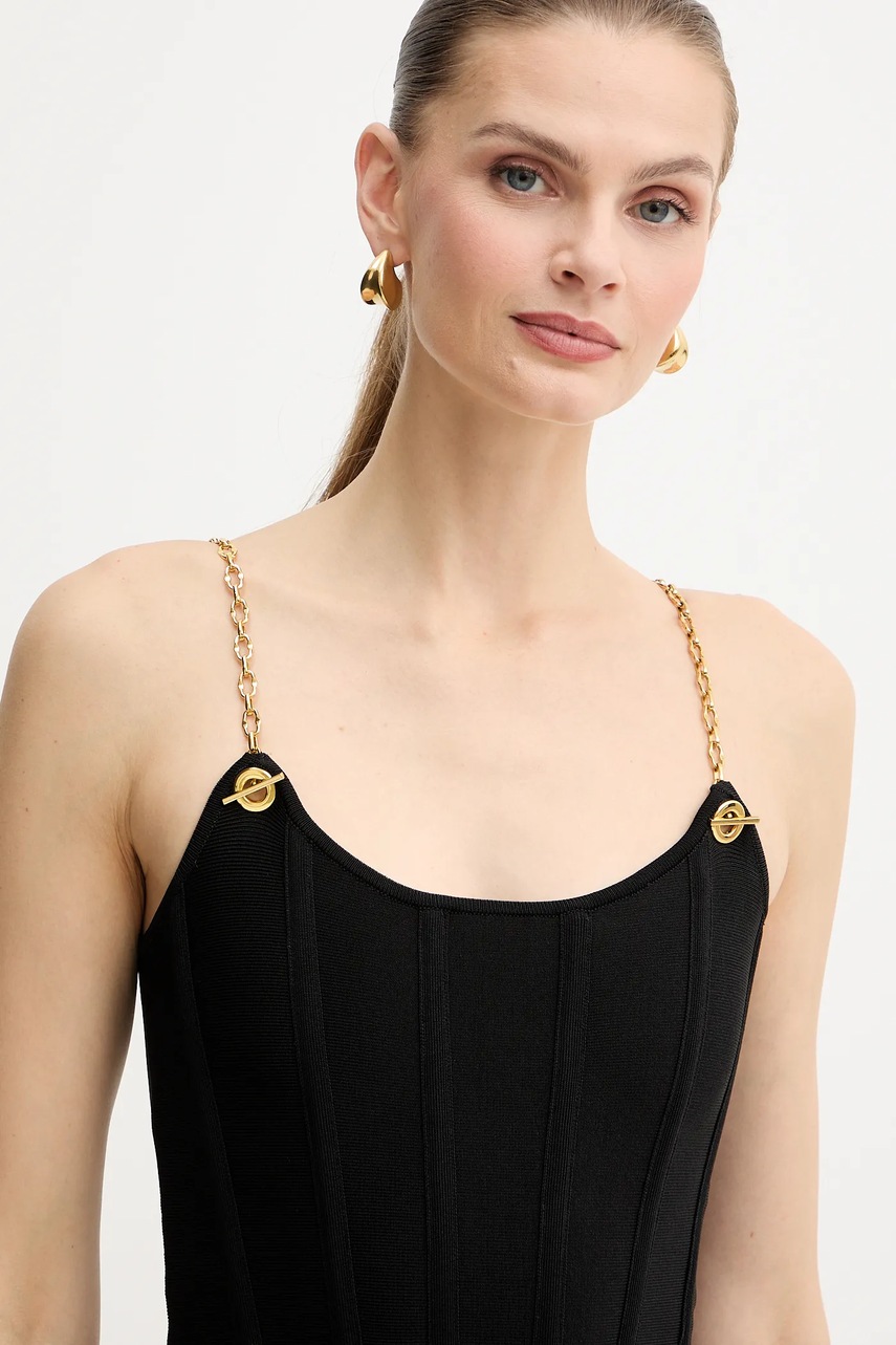 Сукня Marciano Guess AISHA колір чорний mini облягаюча 5BGK09 5036Z