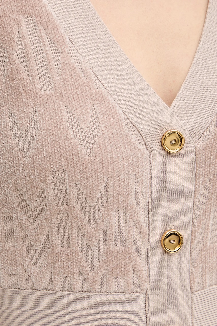 Сукня Marciano Guess ADELE колір бежевий mini облягаюча 5BGK04 5661Z