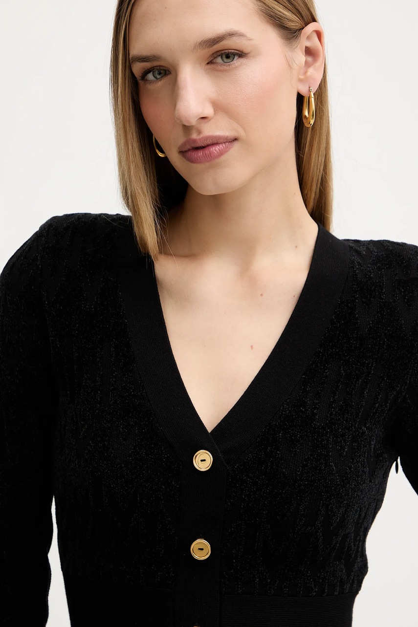 Сукня Marciano Guess ADELE колір чорний mini облягаюча 5BGK04 5661Z