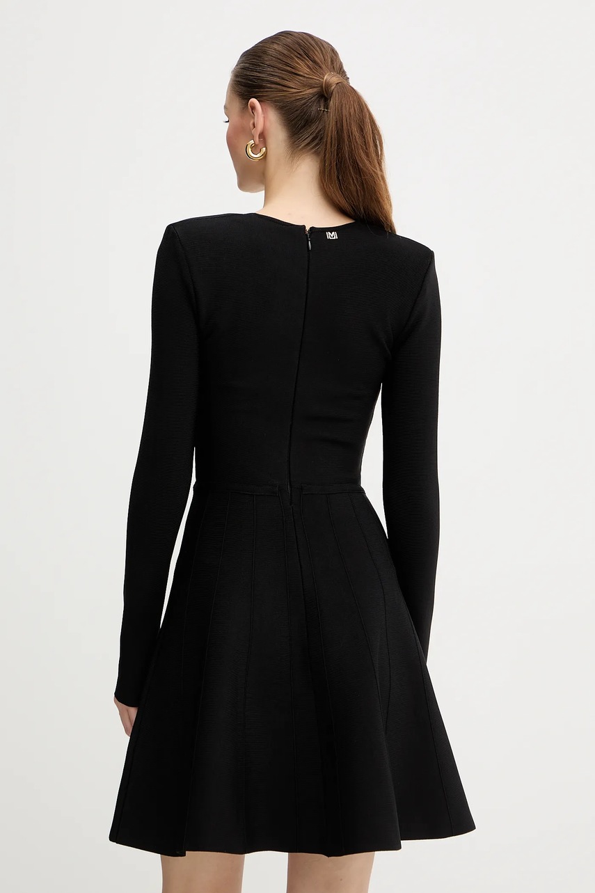 Сукня Marciano Guess AISHA колір чорний mini розкльошена 5BGK11 5036Z