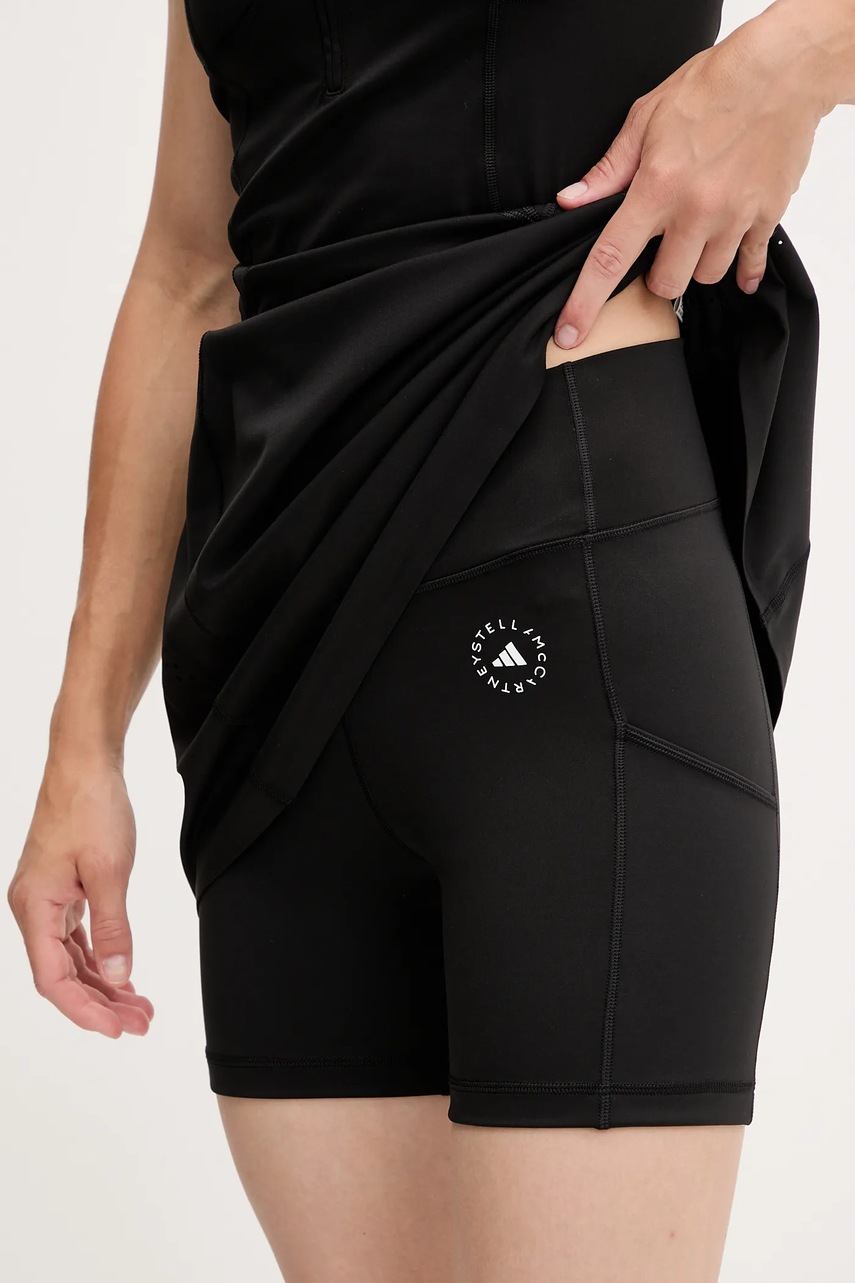 Спортивна сукня adidas by Stella McCartney TruePurpose колір чорний mini розкльошена JW4568
