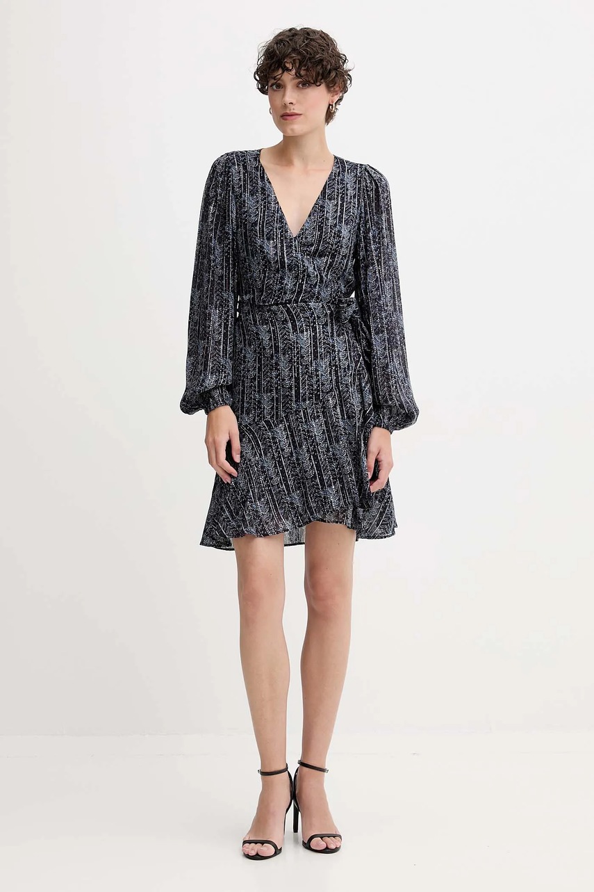 Сукня Pepe Jeans колір синій mini розкльошена PL9537721