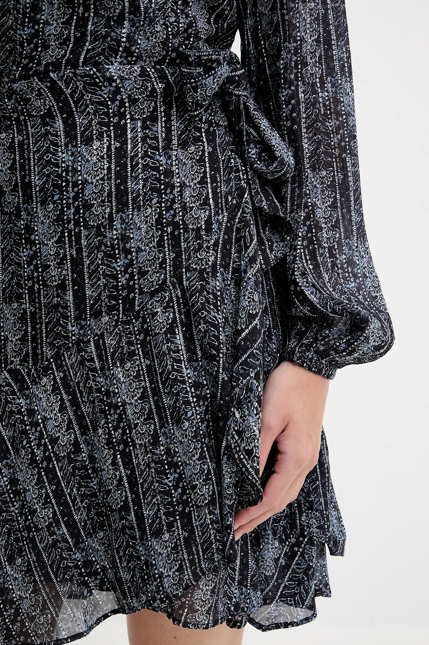 Сукня Pepe Jeans колір синій mini розкльошена PL9537721