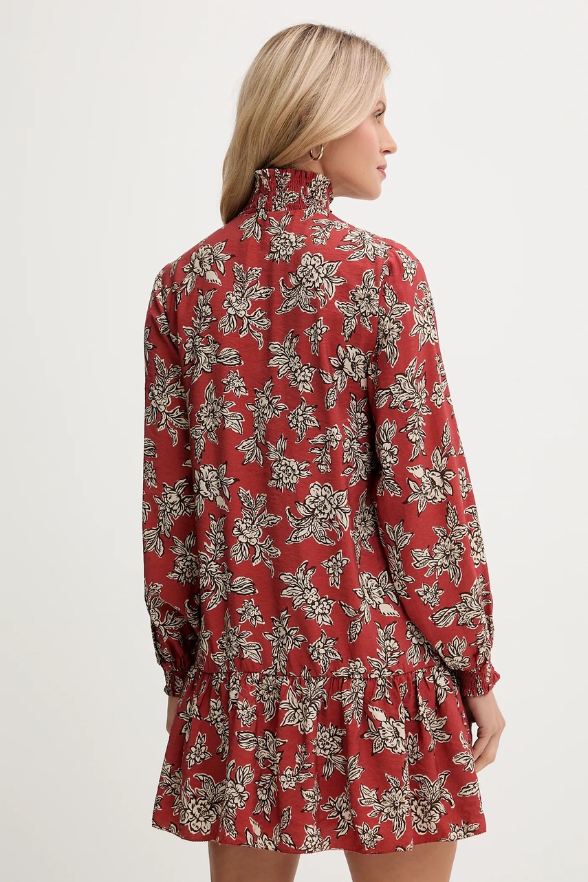 Сукня Pepe Jeans колір помаранчевий mini розкльошена PL9537693