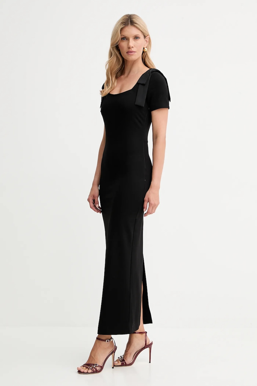 Платье Twinset цвет чёрный maxi облегающее 252AP2106 Платье Twinset цвет чёрный maxi облегающее 252AP2106