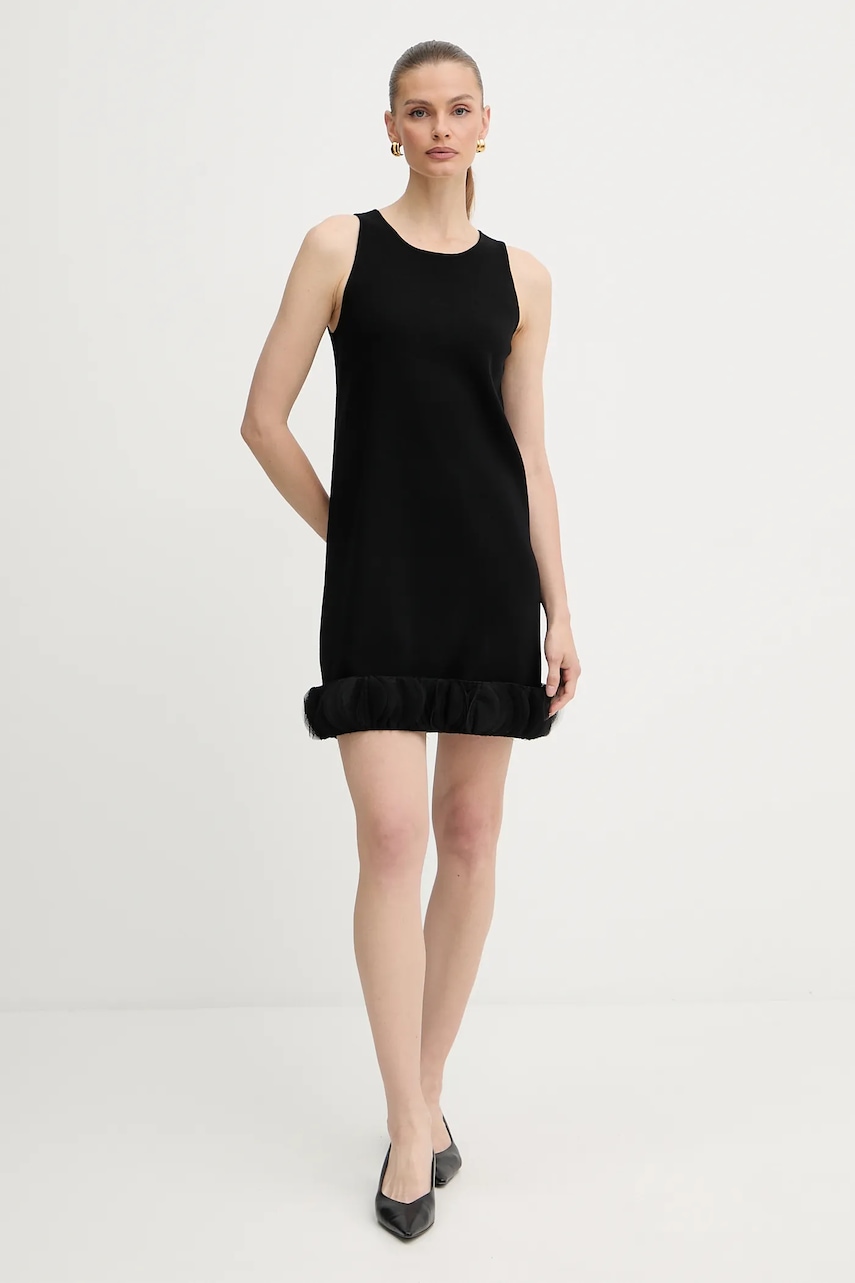Платье Twinset цвет чёрный mini прямое 252AP3012 Платье Twinset цвет чёрный mini прямое 252AP3012