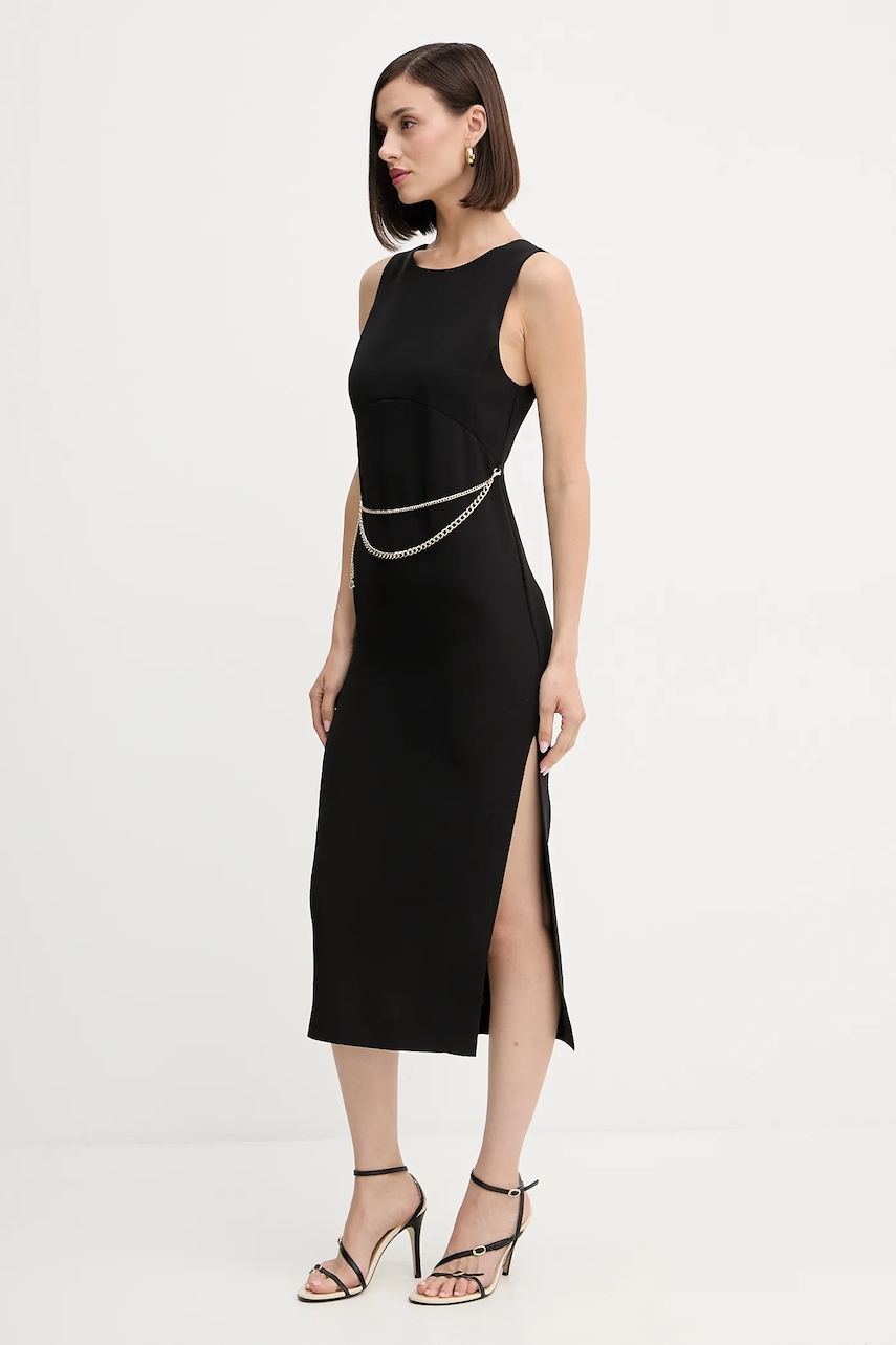 Платье Twinset цвет чёрный mini прямое 252TP2300 Платье Twinset цвет чёрный mini прямое 252TP2300