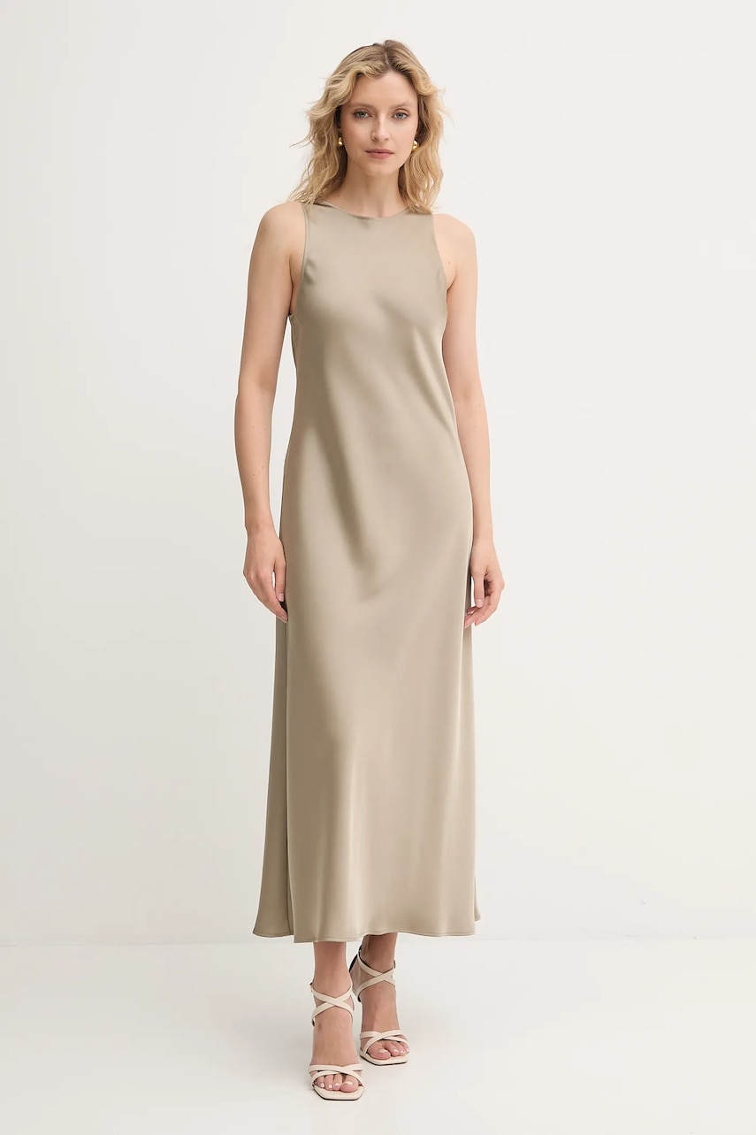 MAX&Co. rochie culoarea verde, maxi, evazati, 2526226021200
