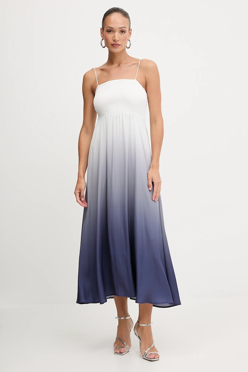 Morgan rochie culoarea violet, maxi, evazați, RDIVALI