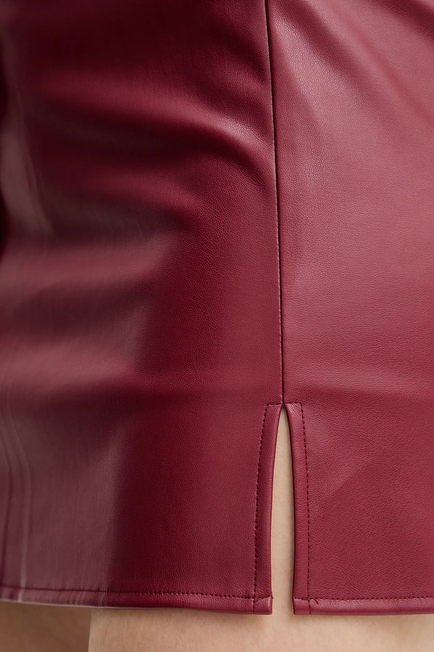 Сукня Liu Jo колір бордовий mini розкльошена MF5072 E0624