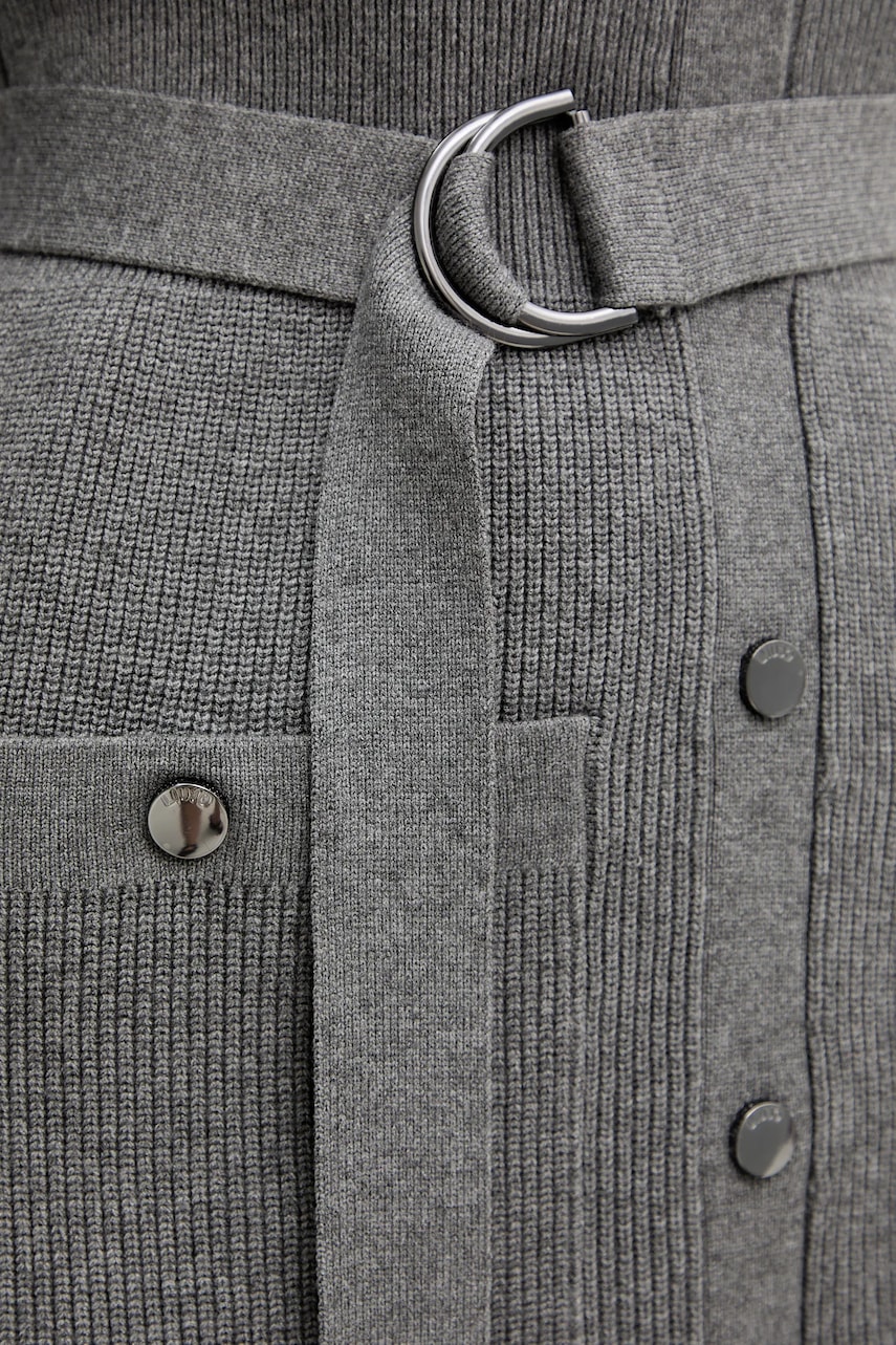 Сукня Liu Jo колір сірий mini пряма MF5371 MS99E
