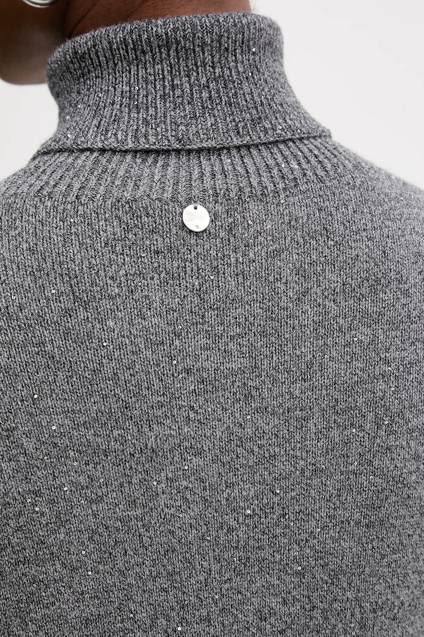 Сукня Liu Jo колір сірий mini oversize MF5484 MA27R