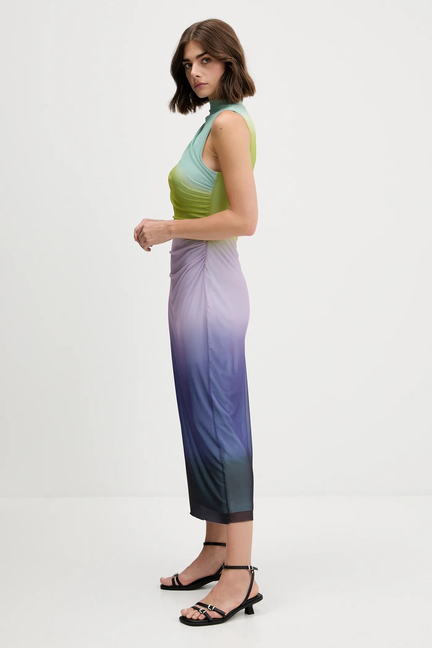 Платье Desigual LOLA цвет фиолетовый maxi облегающее 25WWVK18