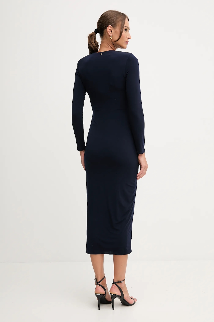 Сукня Pedro del Hierro колір синій maxi пряма 6192934