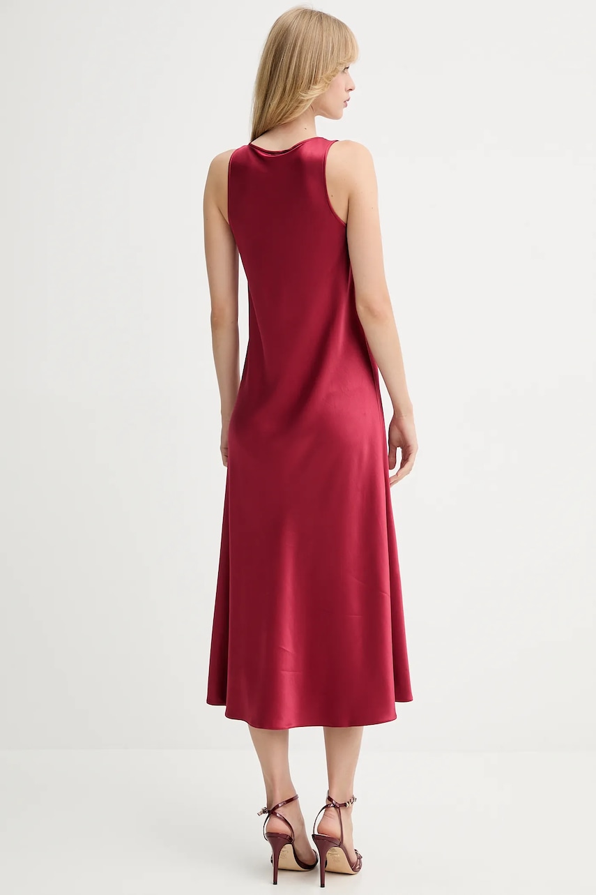 Сукня Marella Emme by Marella колір бордовий maxi пряма 2525226021200