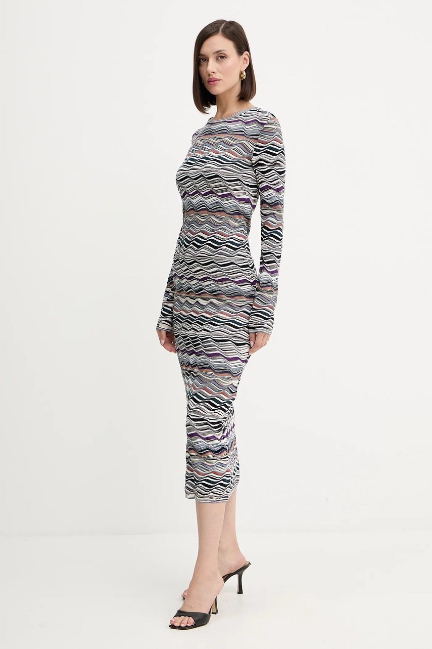 Μάλλινο φόρεμα Missoni φωτογραφία