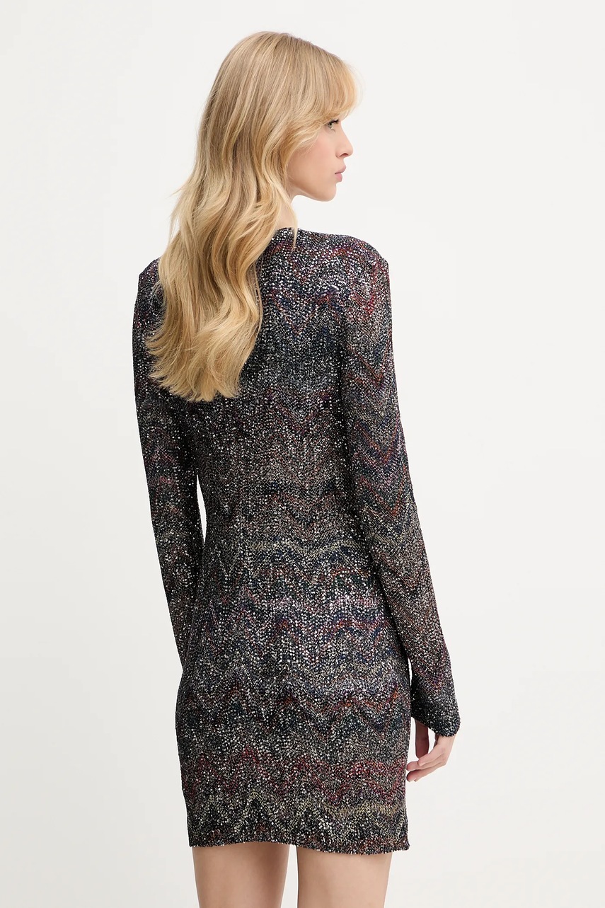 Сукня Missoni колір срібний mini облягаюча DS25WG1N.BC005G