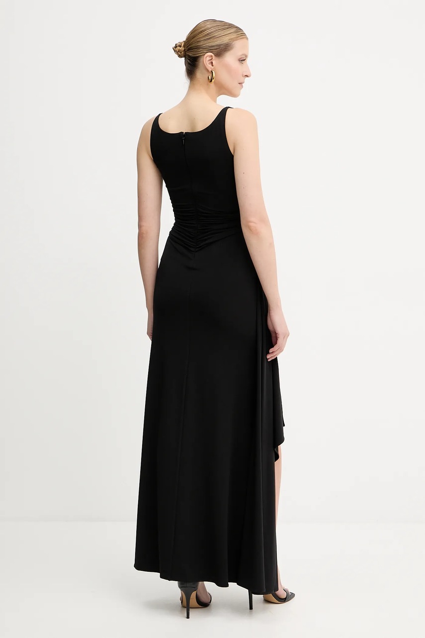 Herve Leger ruha Mila fekete, maxi, harang alakú, RMJ8524949 termék 2. képe