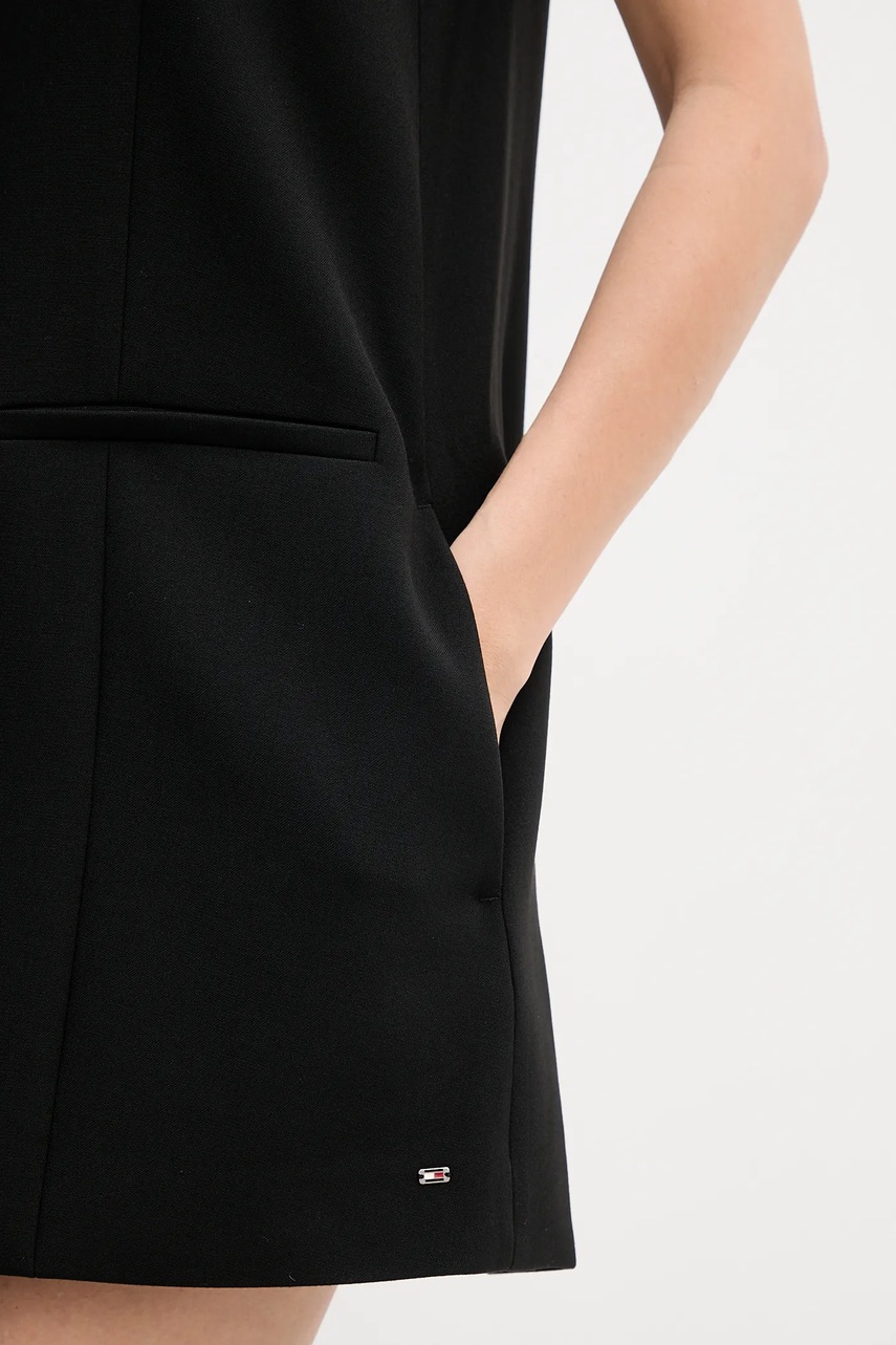 Сукня Tommy Hilfiger колір чорний mini розкльошена WW0WW48264