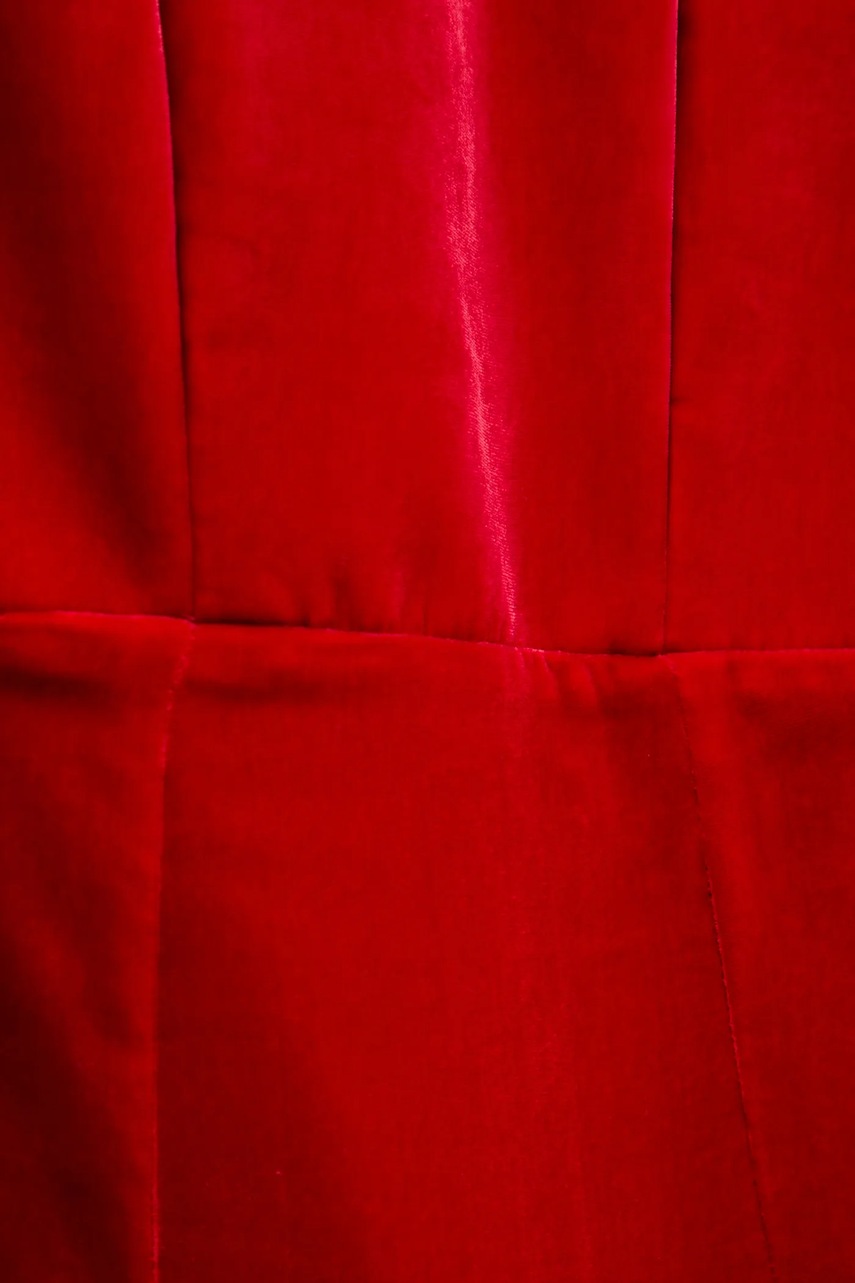 Сукня з додаванням шовку Forte Forte колір червоний midi облягаюча 14350.mydress