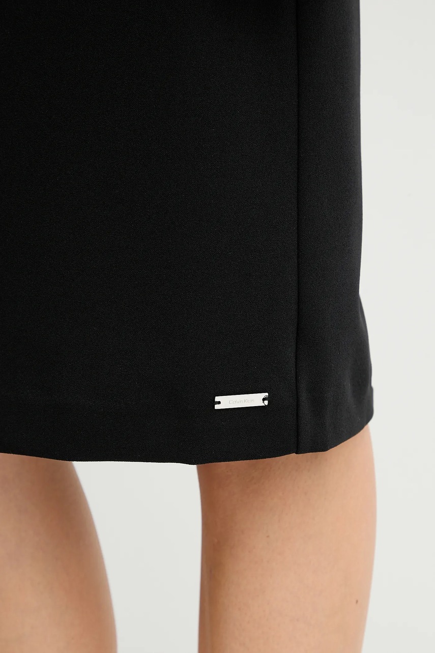 Сукня Calvin Klein колір чорний midi пряма LV044D064G