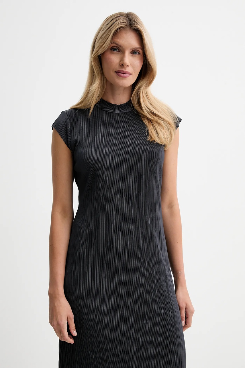 Сукня Calvin Klein колір сірий midi облягаюча LV044E219G