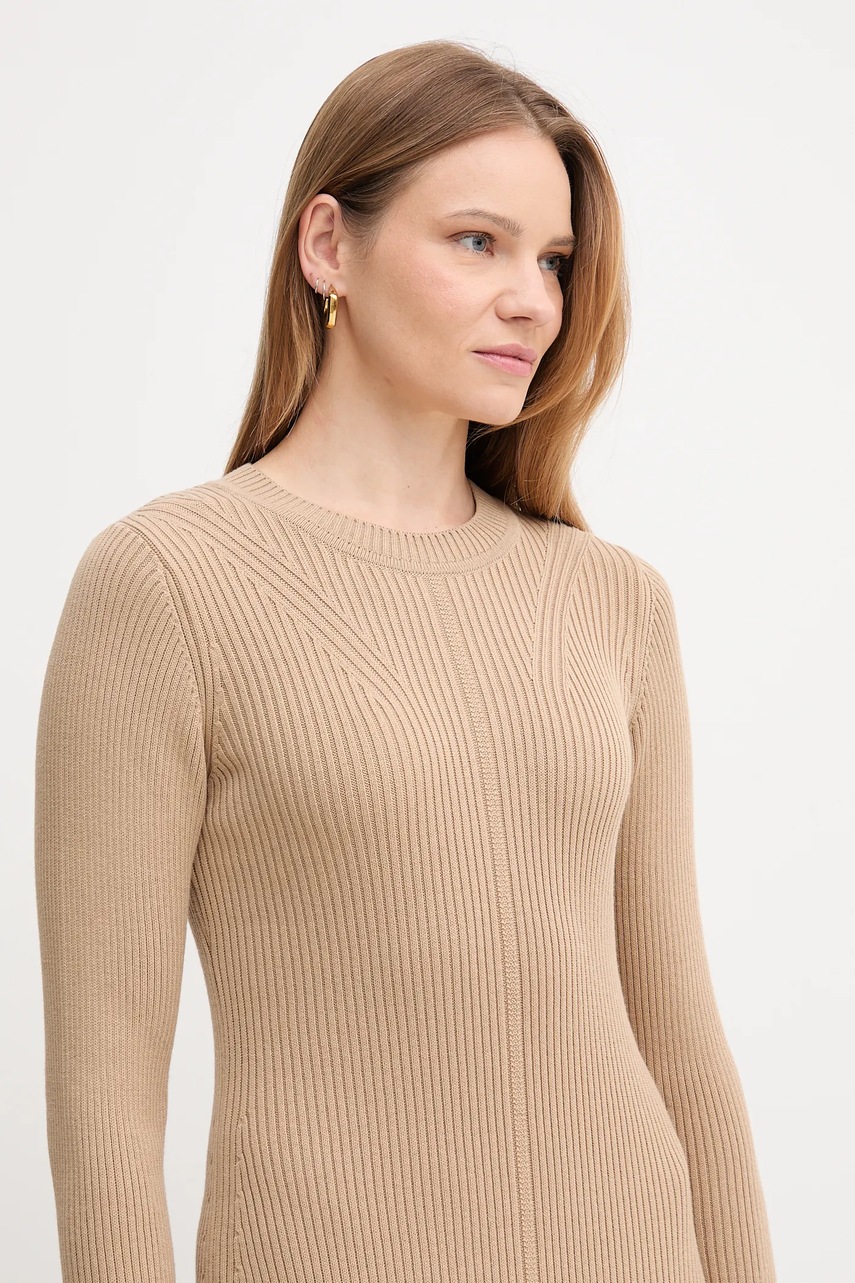 Бавовняна сукня Barbour ANASTASIA колір зелений maxi розкльошена LDR0936