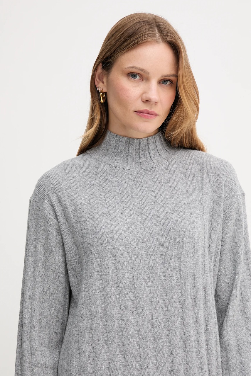 Сукня з вовною Barbour SOPHIA колір сірий mini oversize LDR0939