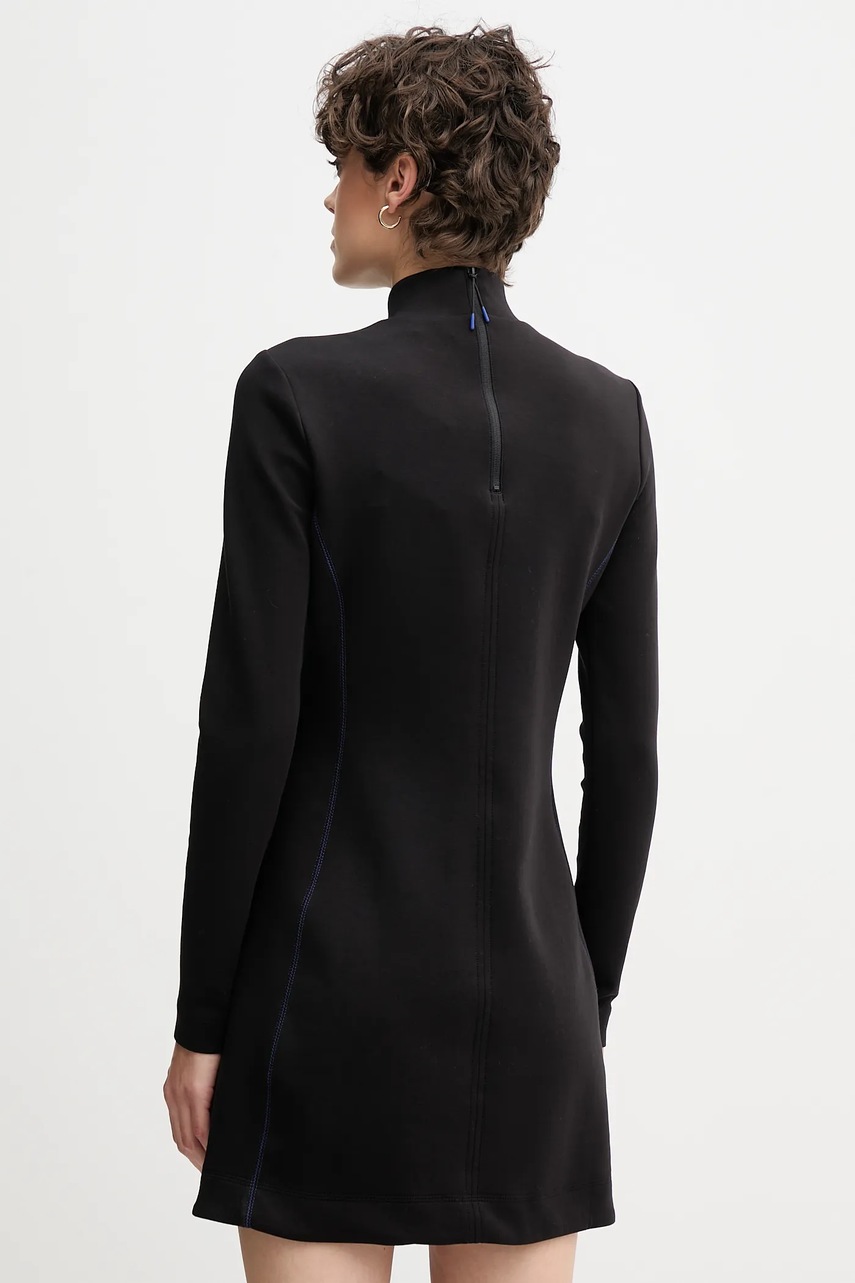 Сукня Calvin Klein Jeans колір чорний mini розкльошена LV044D222G