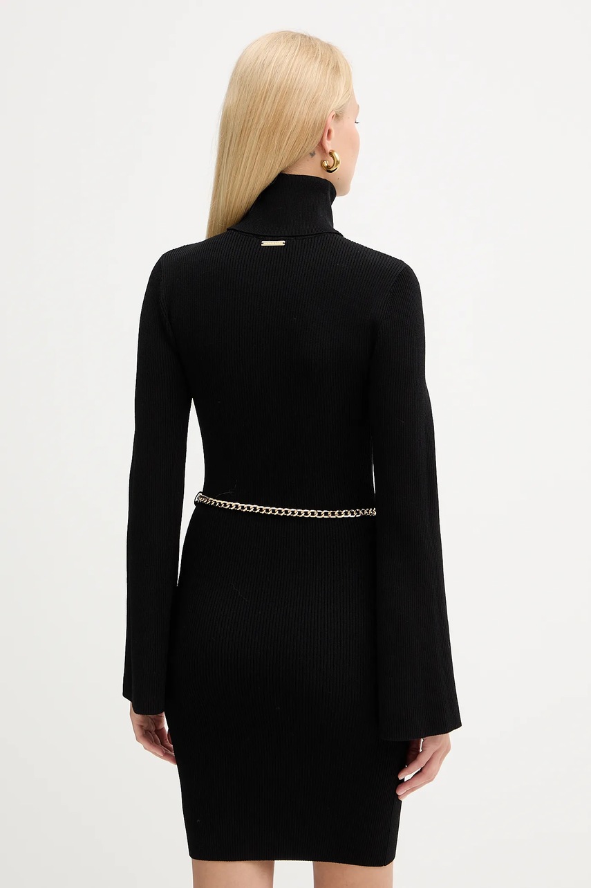 Сукня MICHAEL Michael Kors колір чорний mini облягаюча MF583C633D