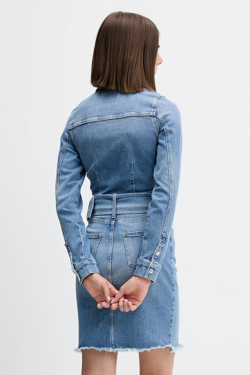 Джинсова сукня Karl Lagerfeld Jeans mini пряма A4W13001