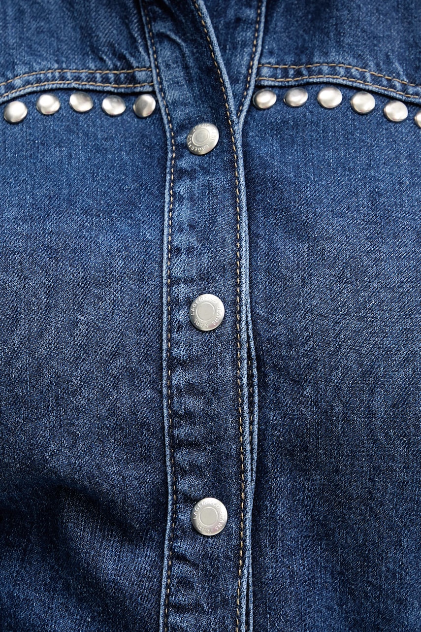Rifľové šaty Karl Lagerfeld Jeans