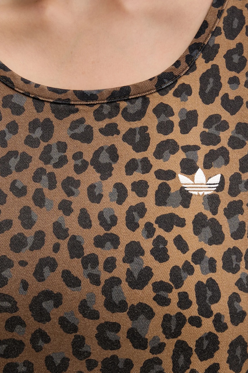 Джинсова сукня adidas Originals