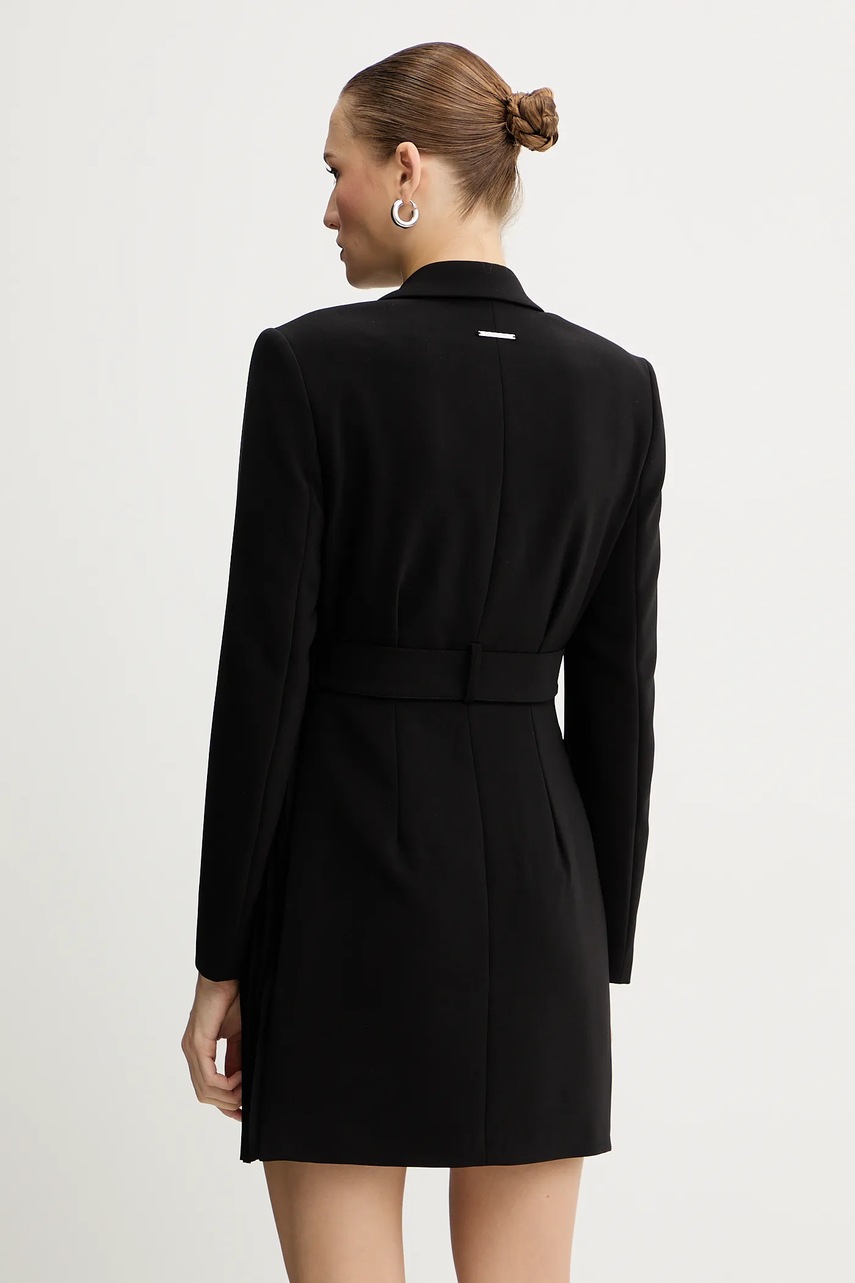 Сукня Karl Lagerfeld колір чорний mini пряма A4W13023