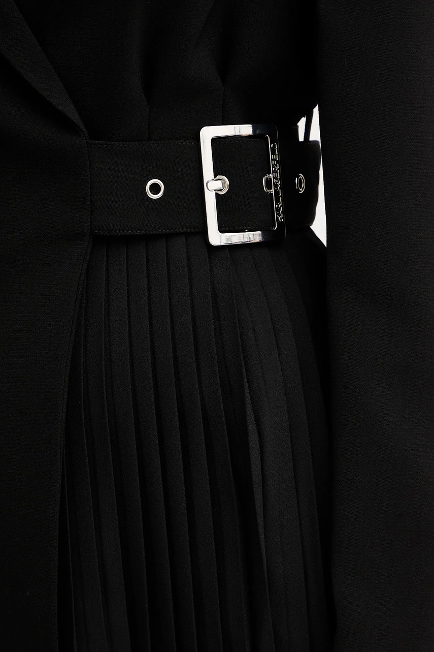 Сукня Karl Lagerfeld колір чорний mini пряма A4W13023