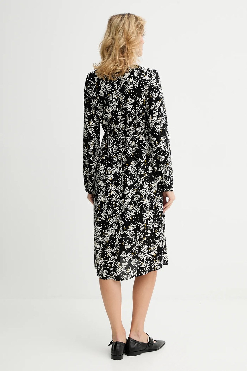 Сукня Marc O'Polo колір чорний mini пряма 509098321303