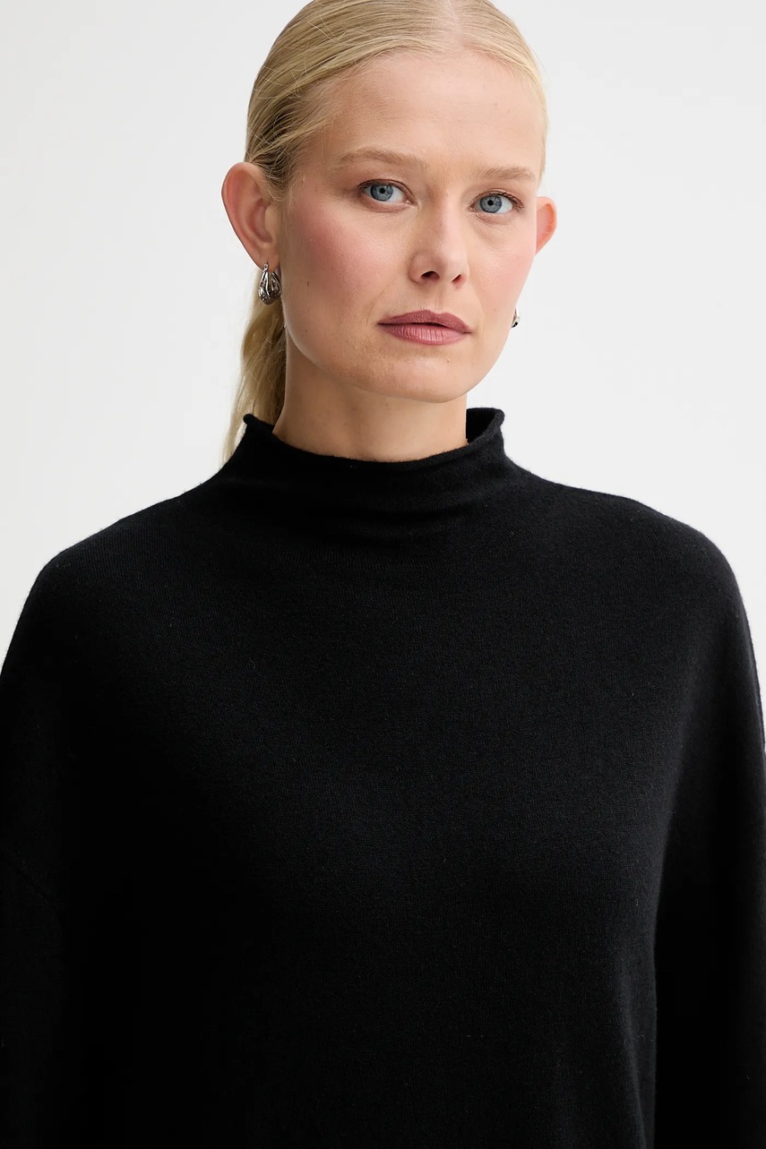 Сукня з додаванням вовни Marc O'Polo колір чорний mini oversize 509511867033