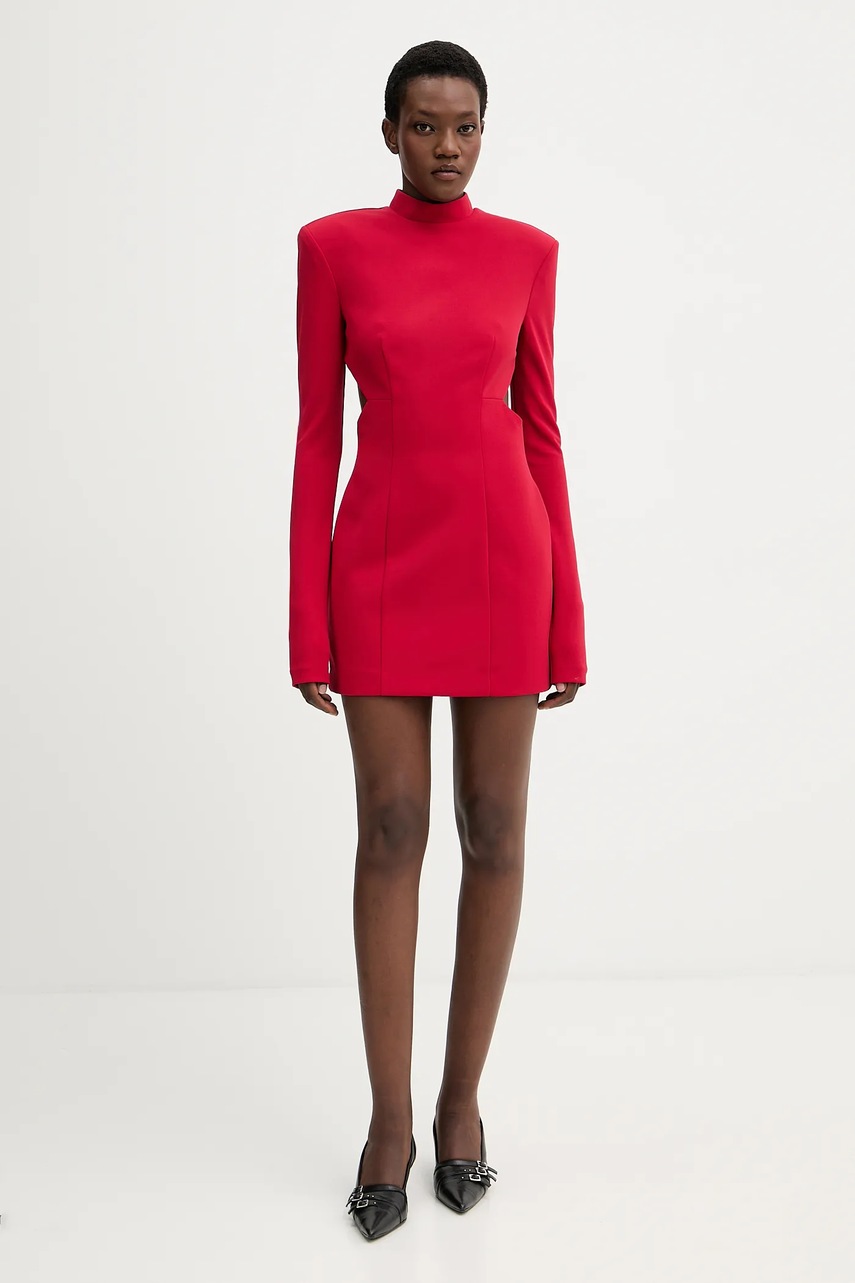 Сукня Aniye By колір червоний mini розкльошена 181313