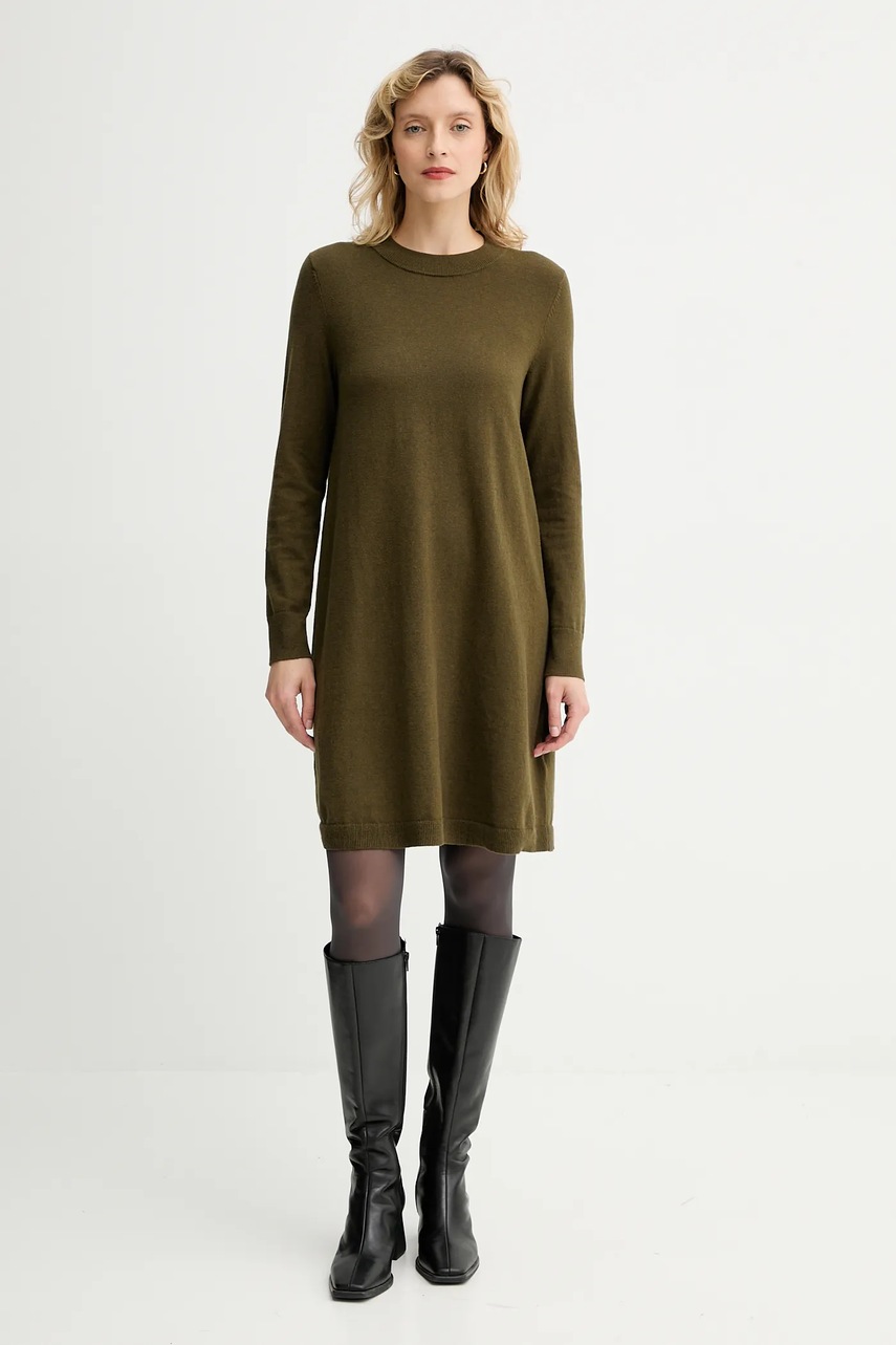 Платье Marc OPolo цвет зелёный mini прямое 5000007314