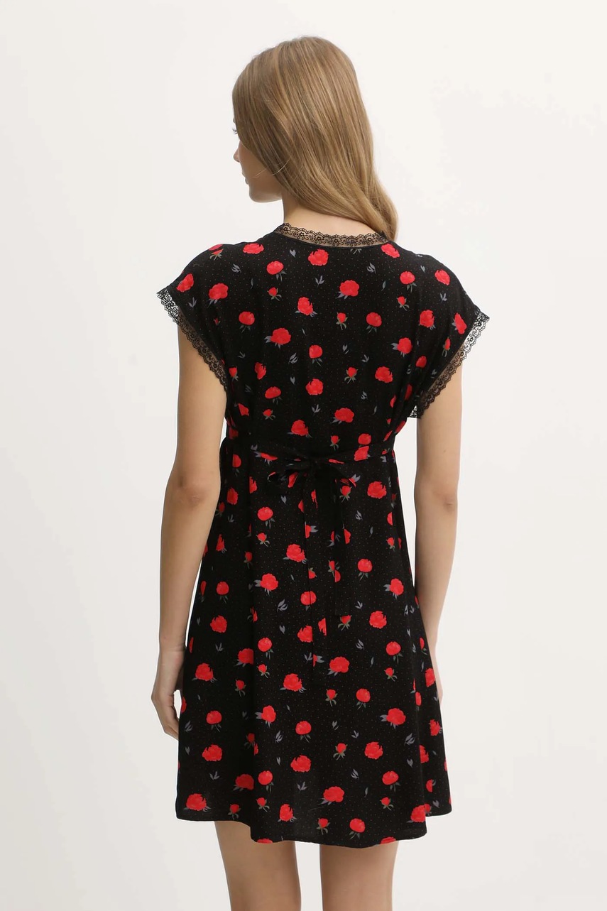 Сукня The Sleeper колір чорний mini пряма PMNDR02F017L