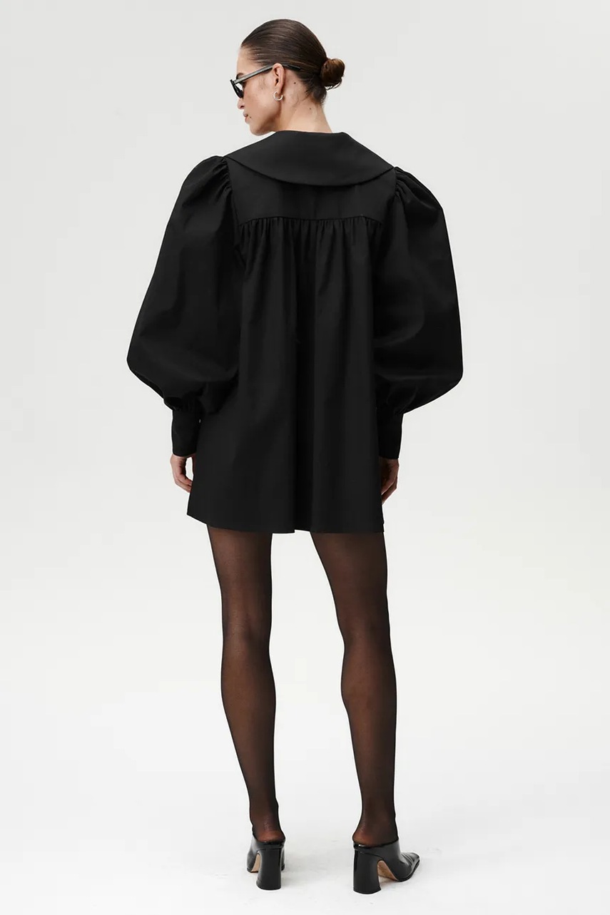 Сукня Undress Code колір чорний mini oversize 1053